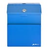 Adiroffice Wall Mountable Steel Locking Suggestion Box, Blue, PK2 ADI631-01-BLU-2pk